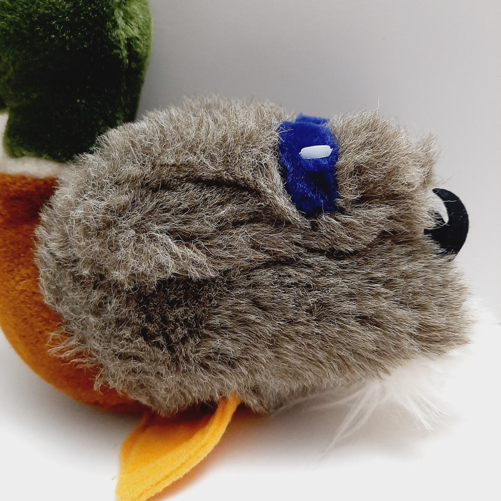 ๐ Vintage 1982 Dakin Mallard Duck Soft Doll Kids Plush Retro Vtg Realistic Toy - Picture 5 of 14